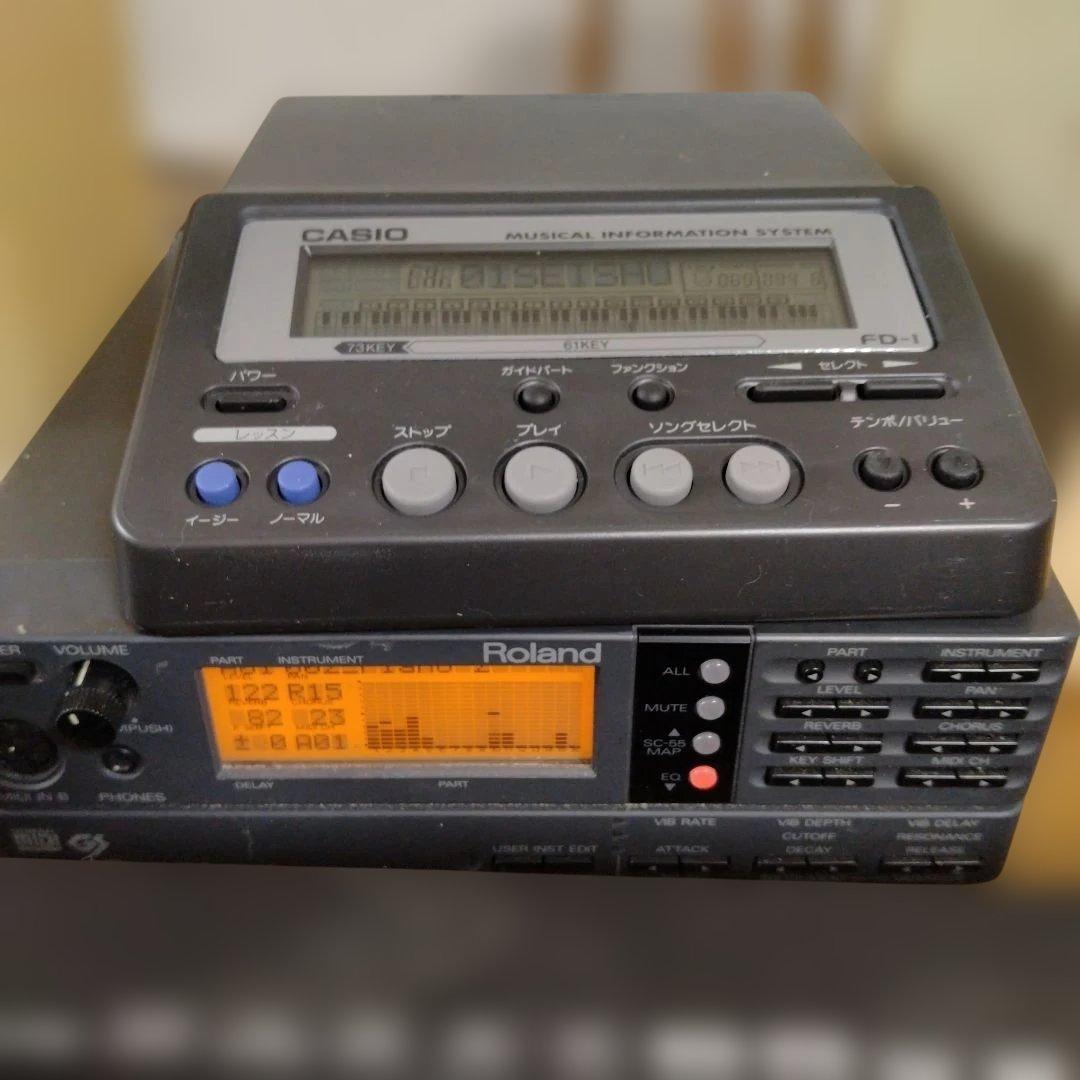 ★Roland SC-88 GS MIDI音源 ジャンクです。 取扱説明付