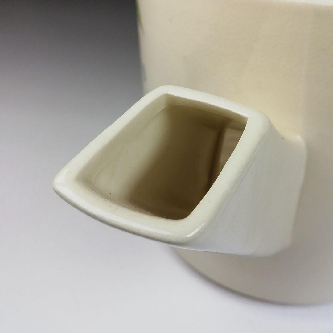 Ｔ７３９　水次　『仁清　立田川文』『御室窯』　共箱　茶道具