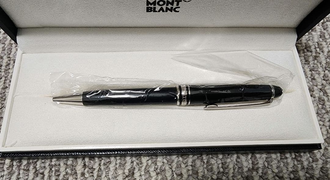モンブランマイスターシュテュックMONT BLANC ボールペン 黒未使用