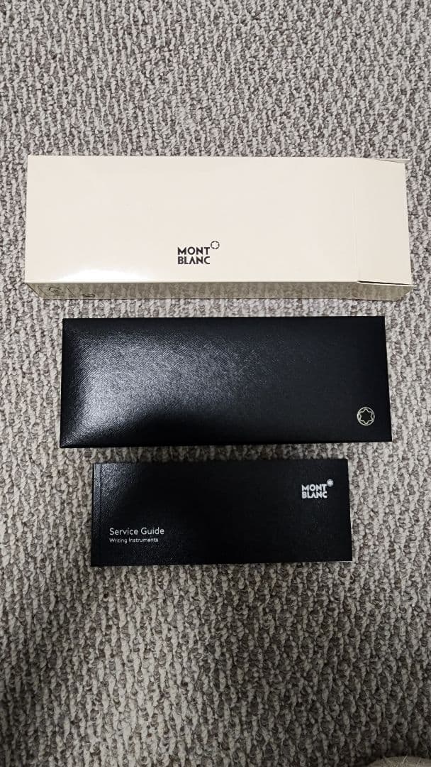 モンブランマイスターシュテュックMONT BLANC ボールペン 黒未使用