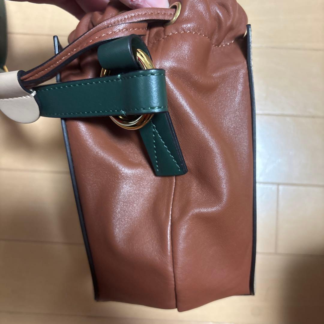 のんMARNI ショルダーバッグ ベージュ/ブラウン