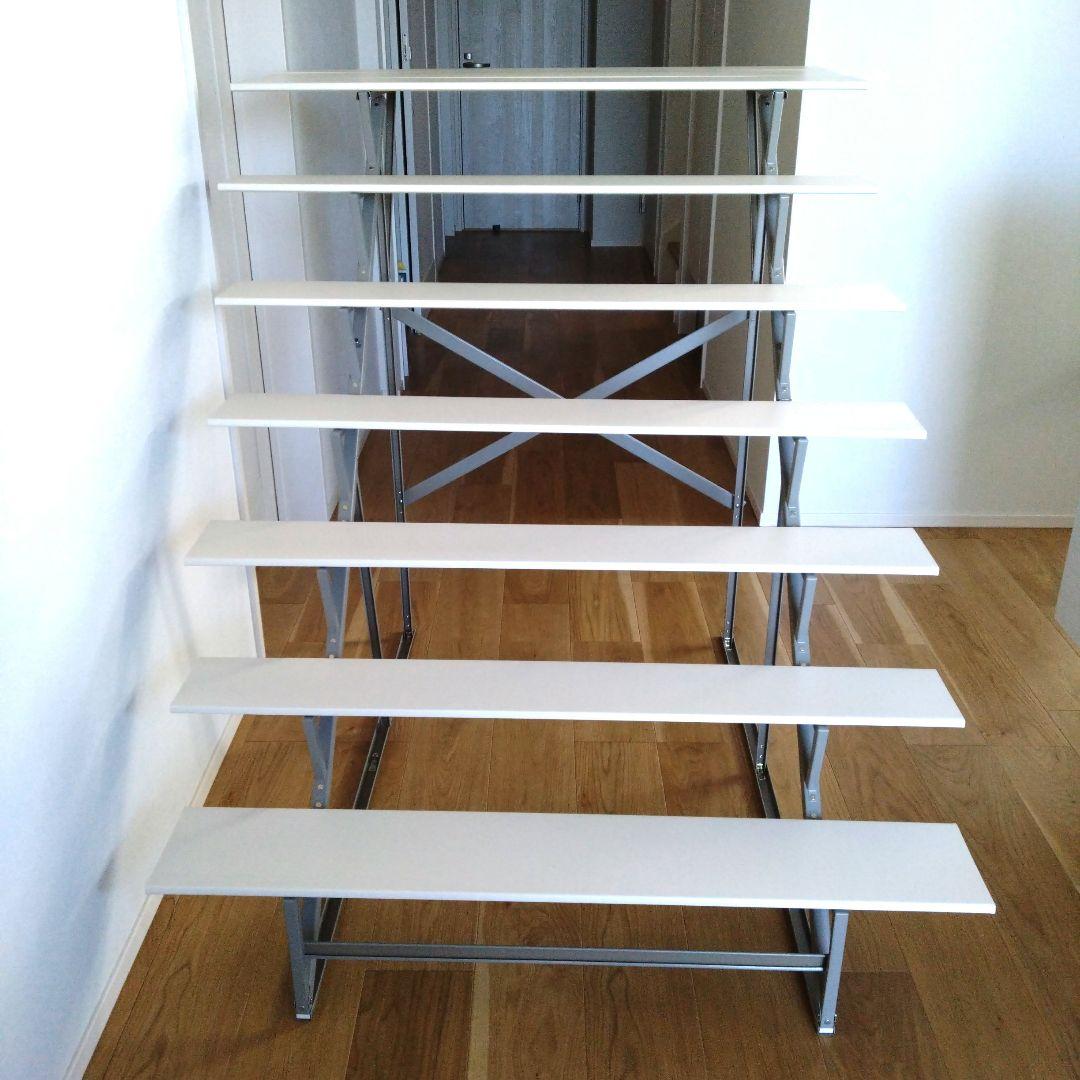 雛壇7段飾り　白色　35号　説明書あり