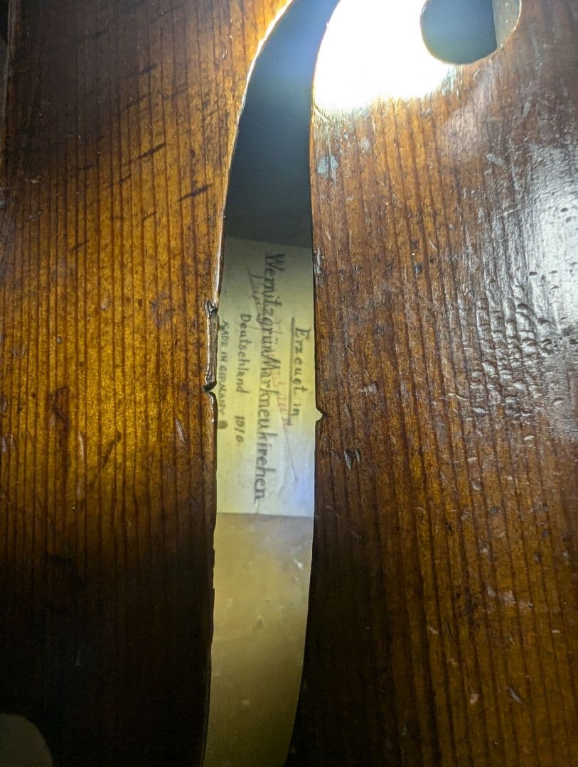 1910年ドイツ製オールドチェロ