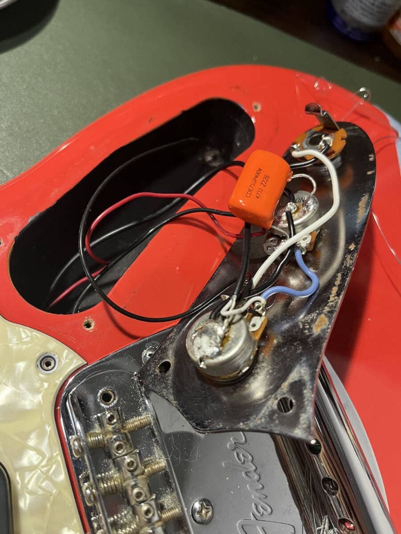 ギター Squier CV Mustang Fiesta Red