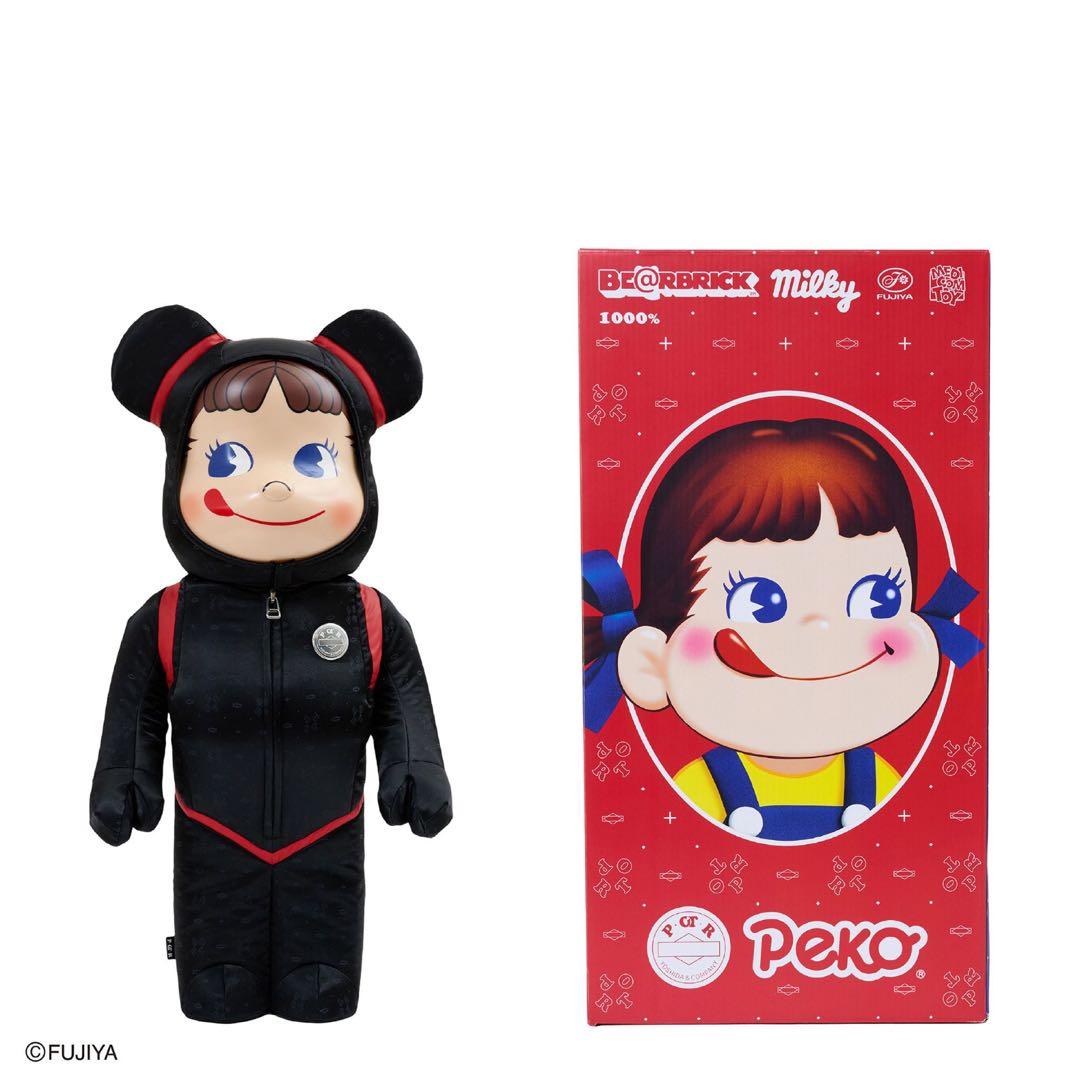 【定価以下】BE@RBRICK 不二家 × POTR ペコちゃん 1000％