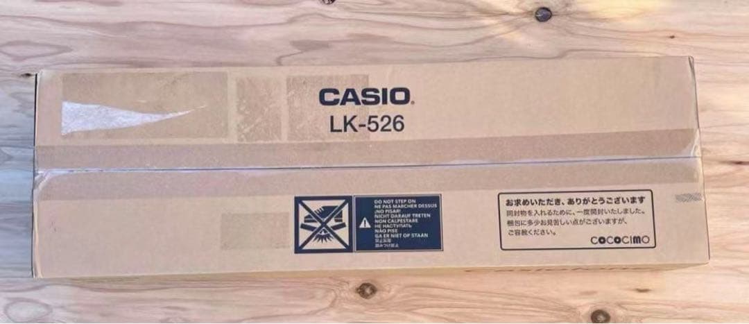 CASIO Casiotone 光ナビゲーションキーボードLK-526