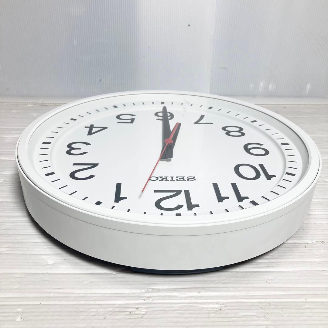 SEIKO セイコー 衛生電波時計 壁掛け時計 GP219W アナログ 白