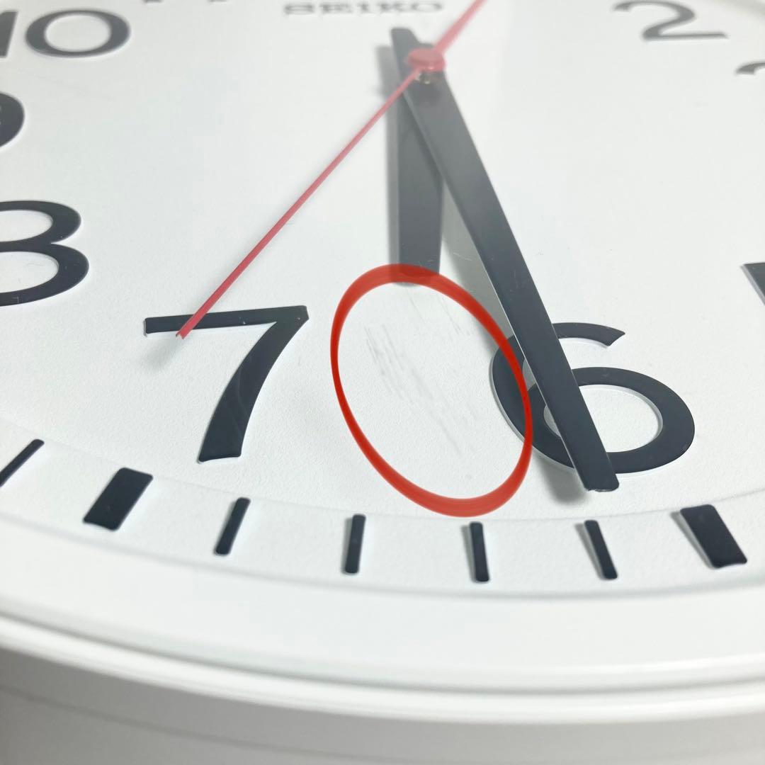 SEIKO セイコー 衛生電波時計 壁掛け時計 GP219W アナログ 白