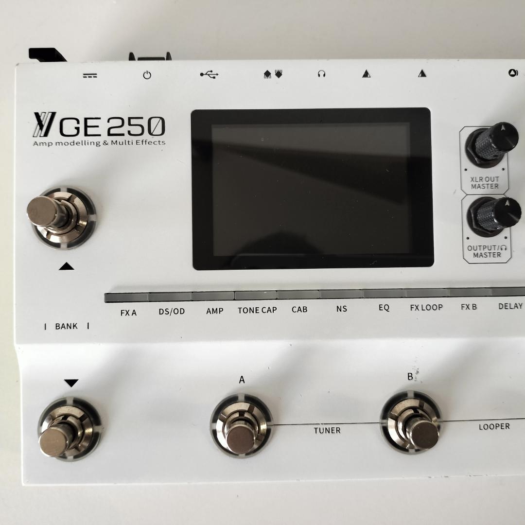 Mooer GE250 (最新Ver 2.0.6) /マルチエフェクター