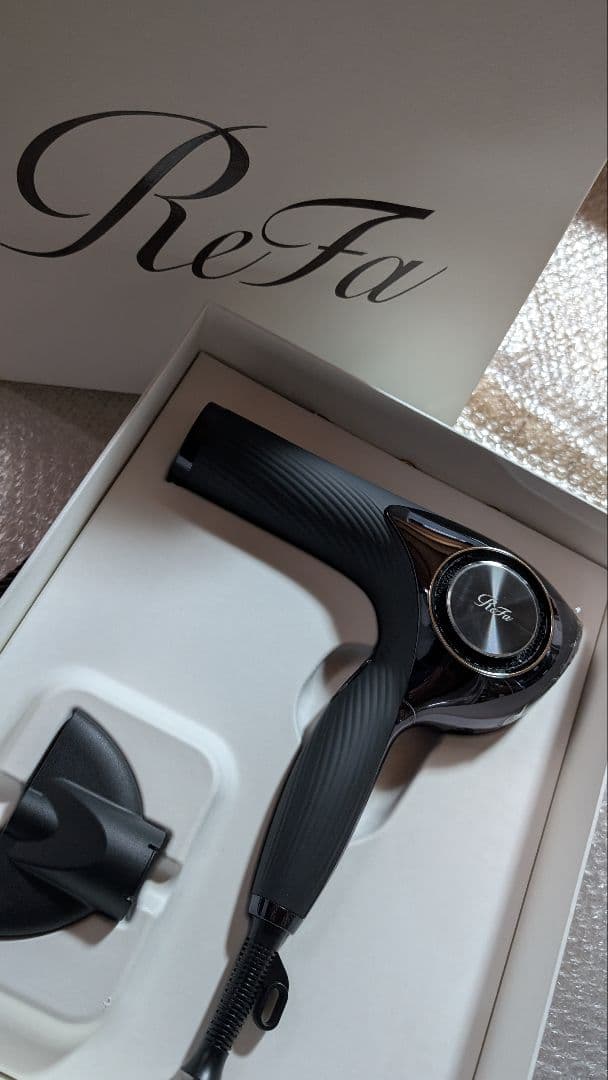【新品未使用】ReFa ヘアドライヤー RE-AJ03A ブラック