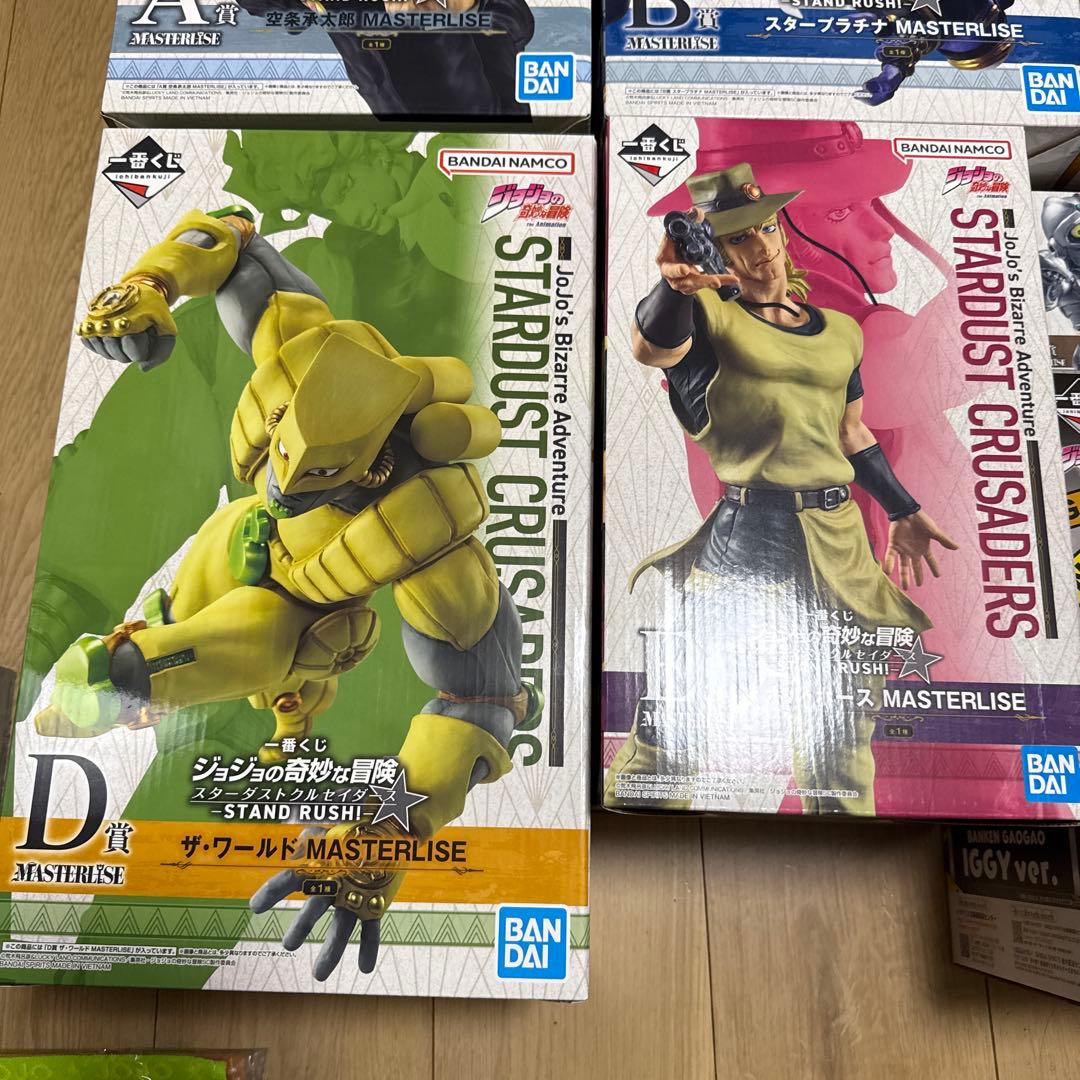 ジョジョ　一番くじ　フィギュアコンプ