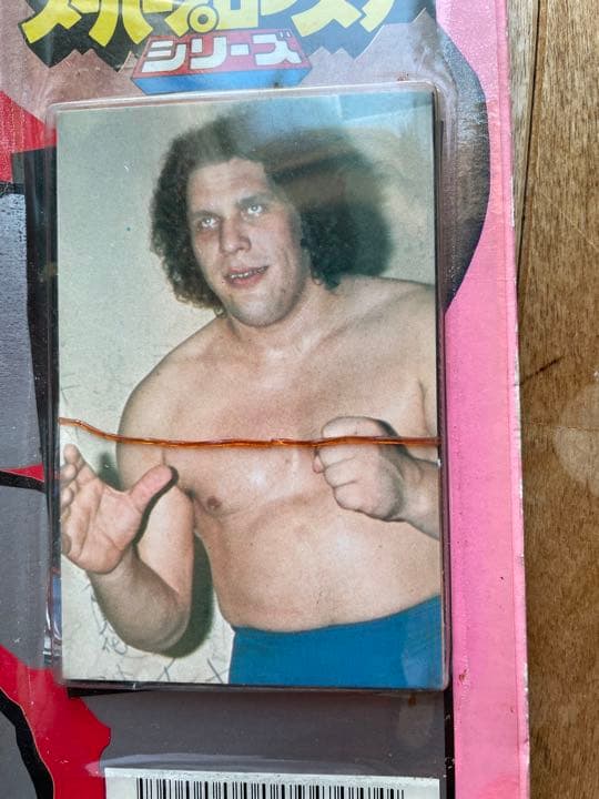 貴重アンドレ・ザ・ジャイアント　スーパープロレスラーシリーズ　フィギュア　未開封
