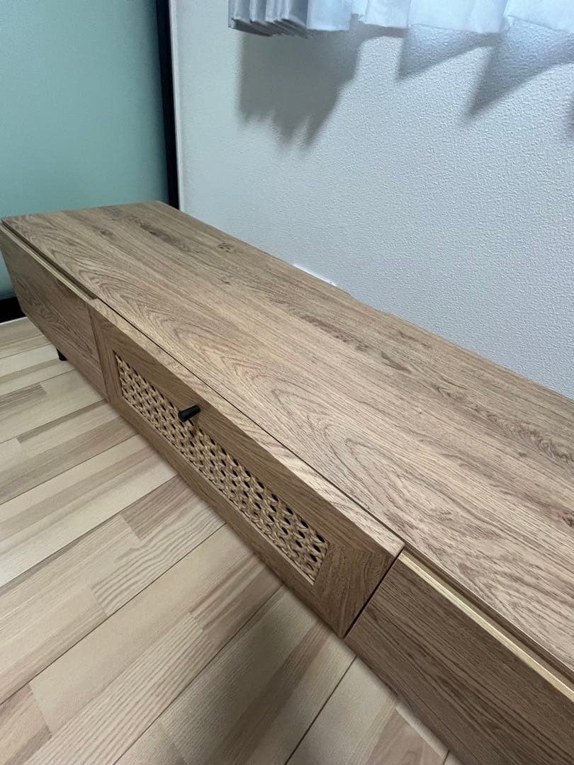 ロウヤ　ラタン　テレビボード 140センチ