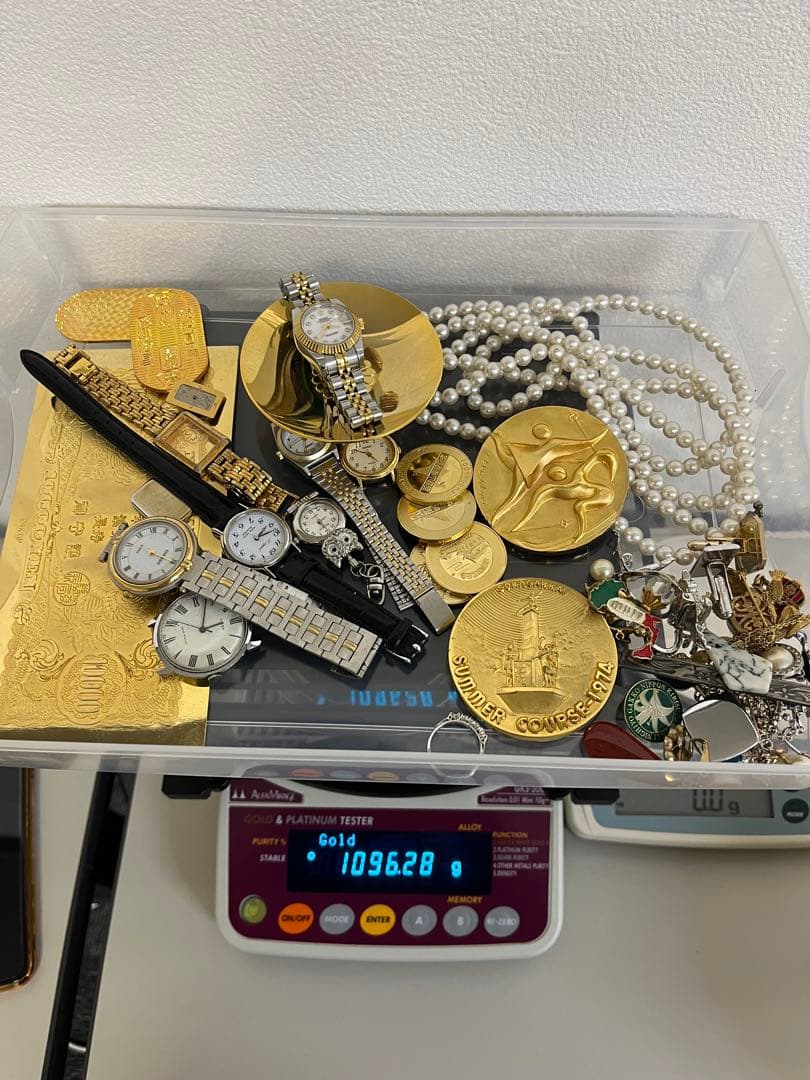 遺品整理　アクセサリー　イミテーションまとめ　約1,000g