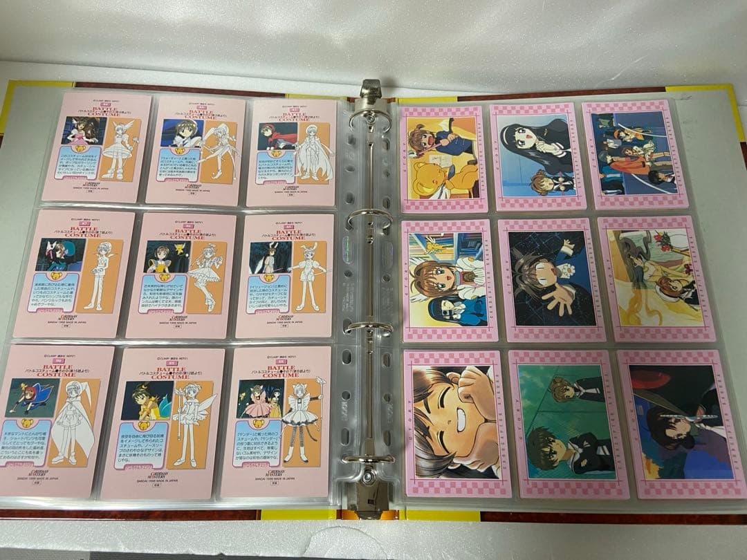 カードキャプターさくら カードダスマスターズ1フルコンプ＋バインダー＋特典カード