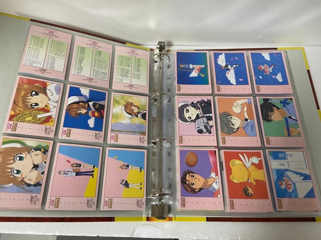 カードキャプターさくら カードダスマスターズ1フルコンプ＋バインダー＋特典カード