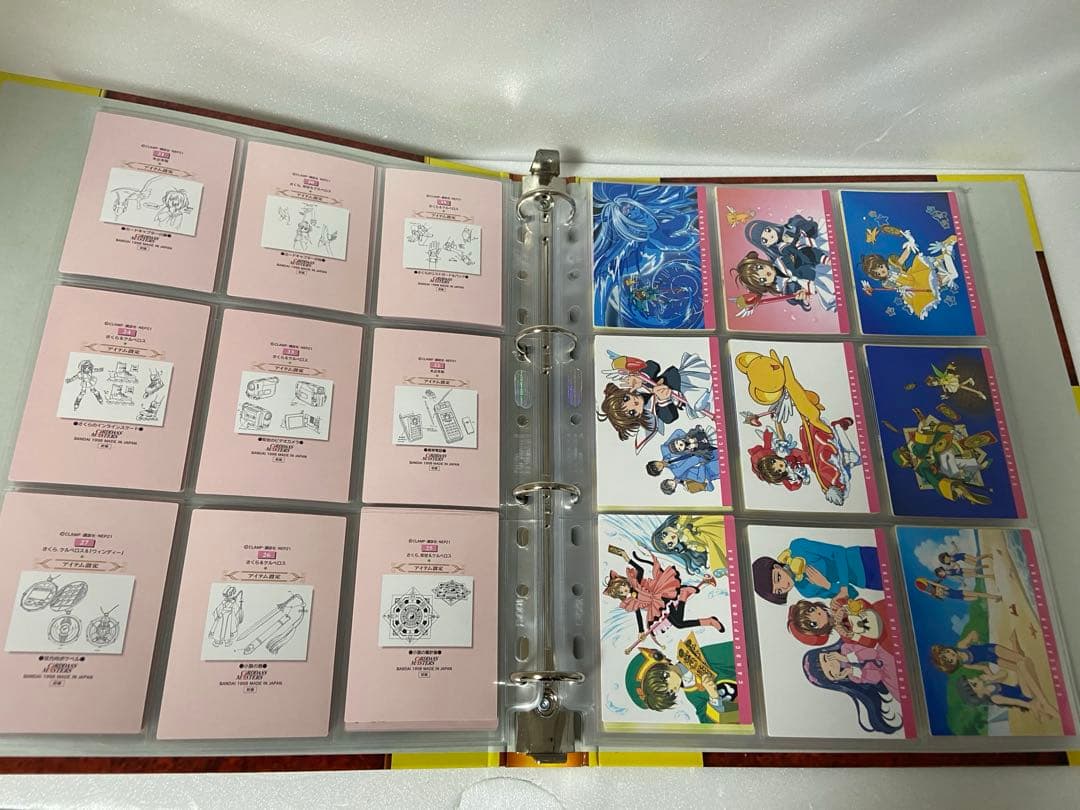 カードキャプターさくら カードダスマスターズ1フルコンプ＋バインダー＋特典カード