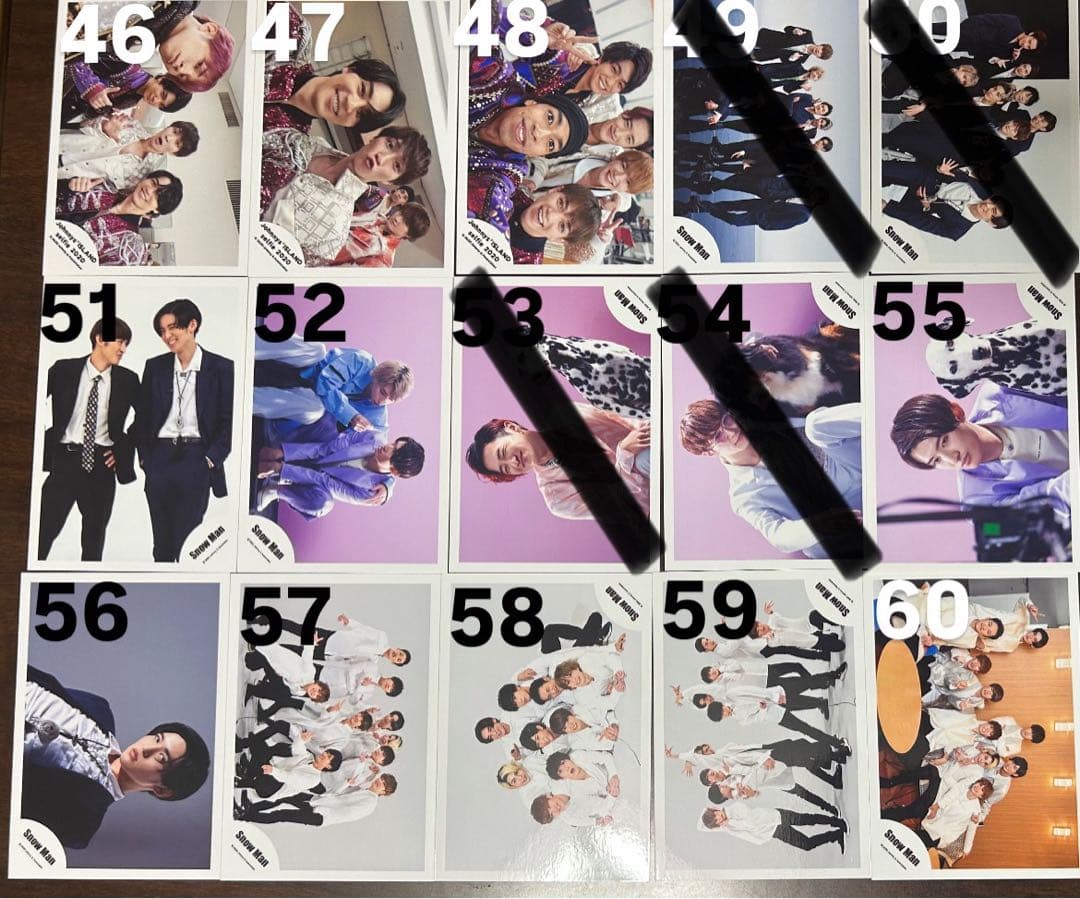 【バラ売り可】 Man 公式写真 201枚