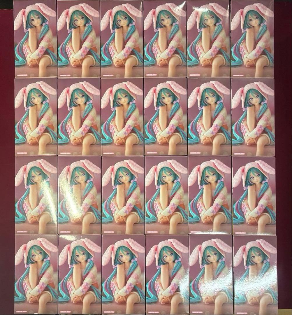 初音ミク ぬーどるストッパーフィギュア うさ耳パジャマ 24点セット