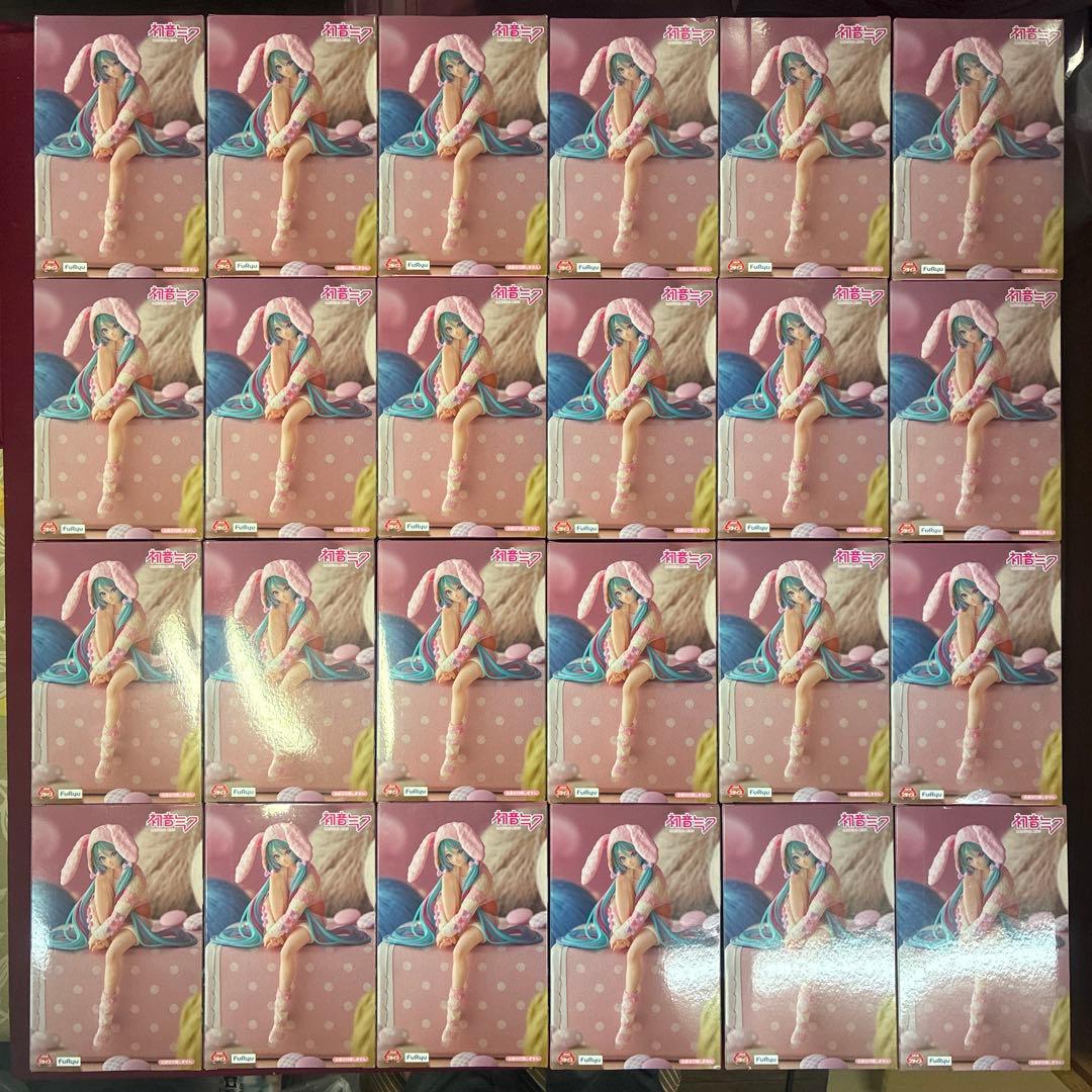 初音ミク ぬーどるストッパーフィギュア うさ耳パジャマ 24点セット