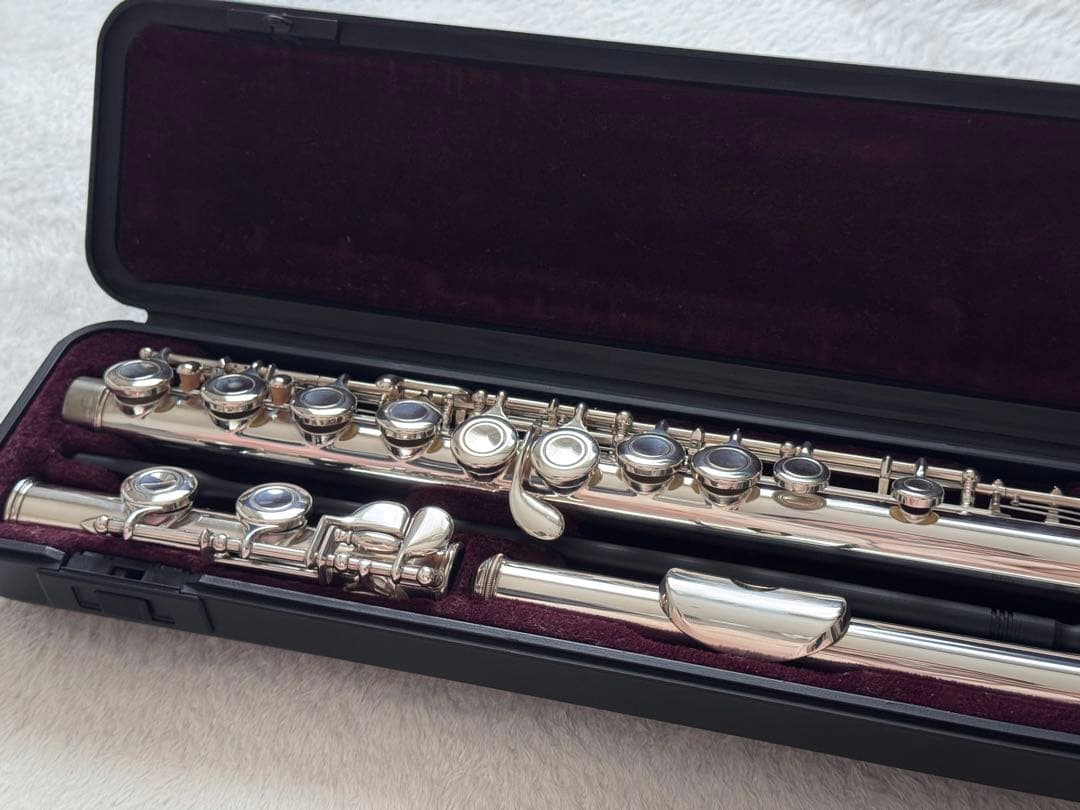 【美品】YAMAHA/ ヤマハ　フルート　YFL-221 後期型 ケース付き