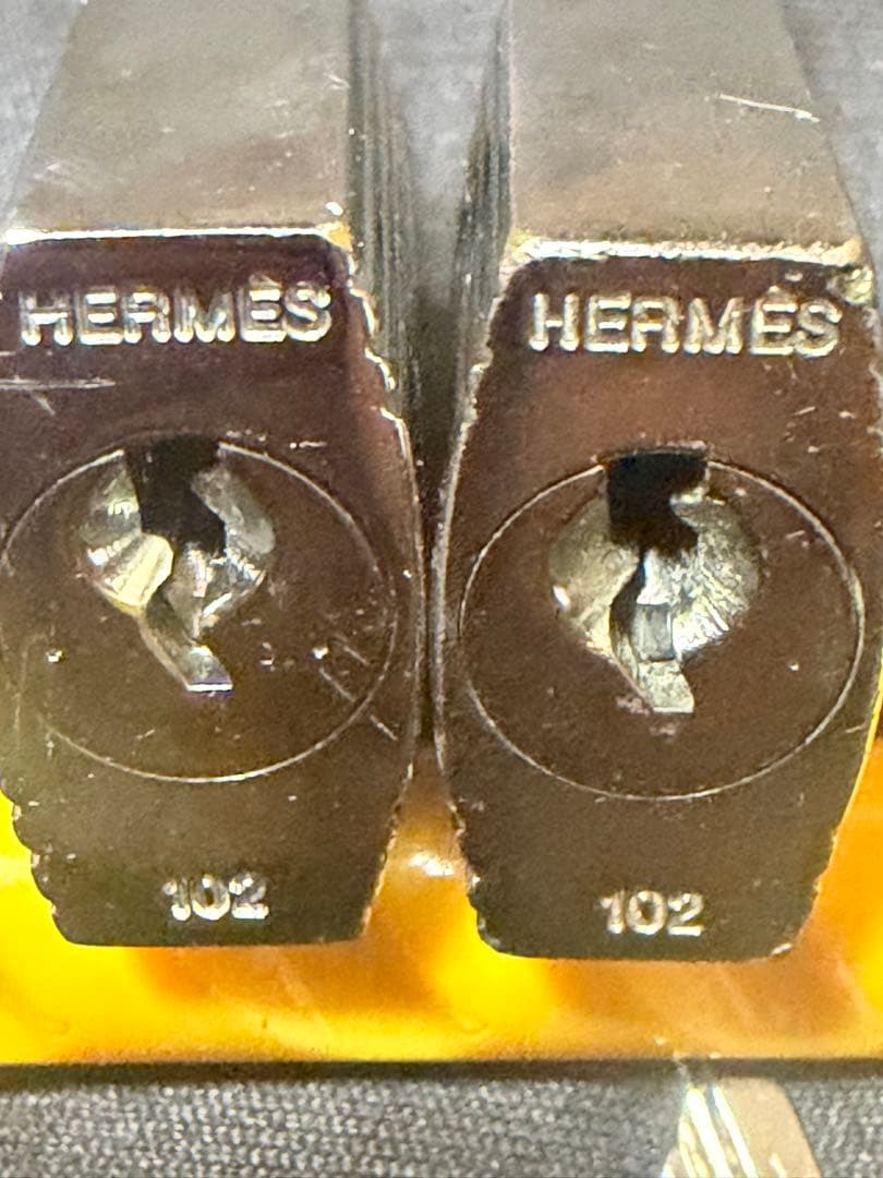 シルバー 南京錠 2個セット 鍵番号102