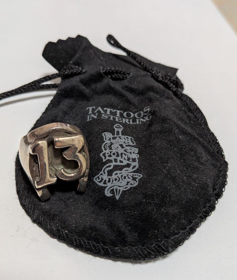TATTOOS IN STERLING 13 リング