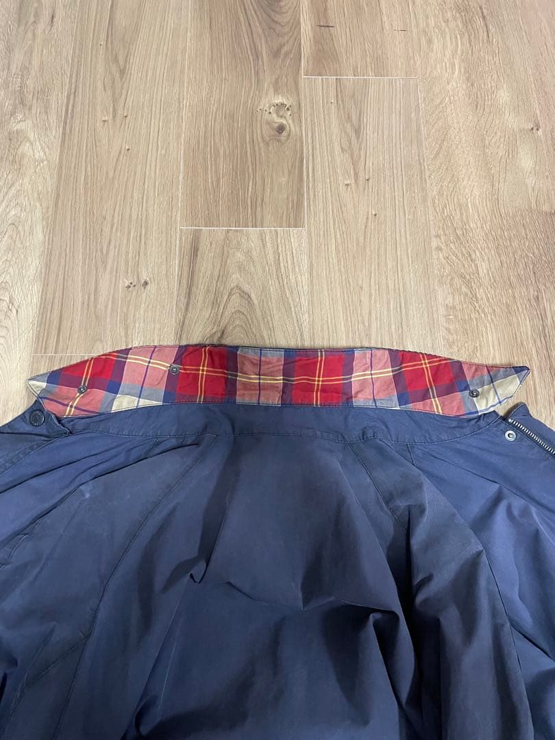 Barbour ネイビー　オイル洗浄済