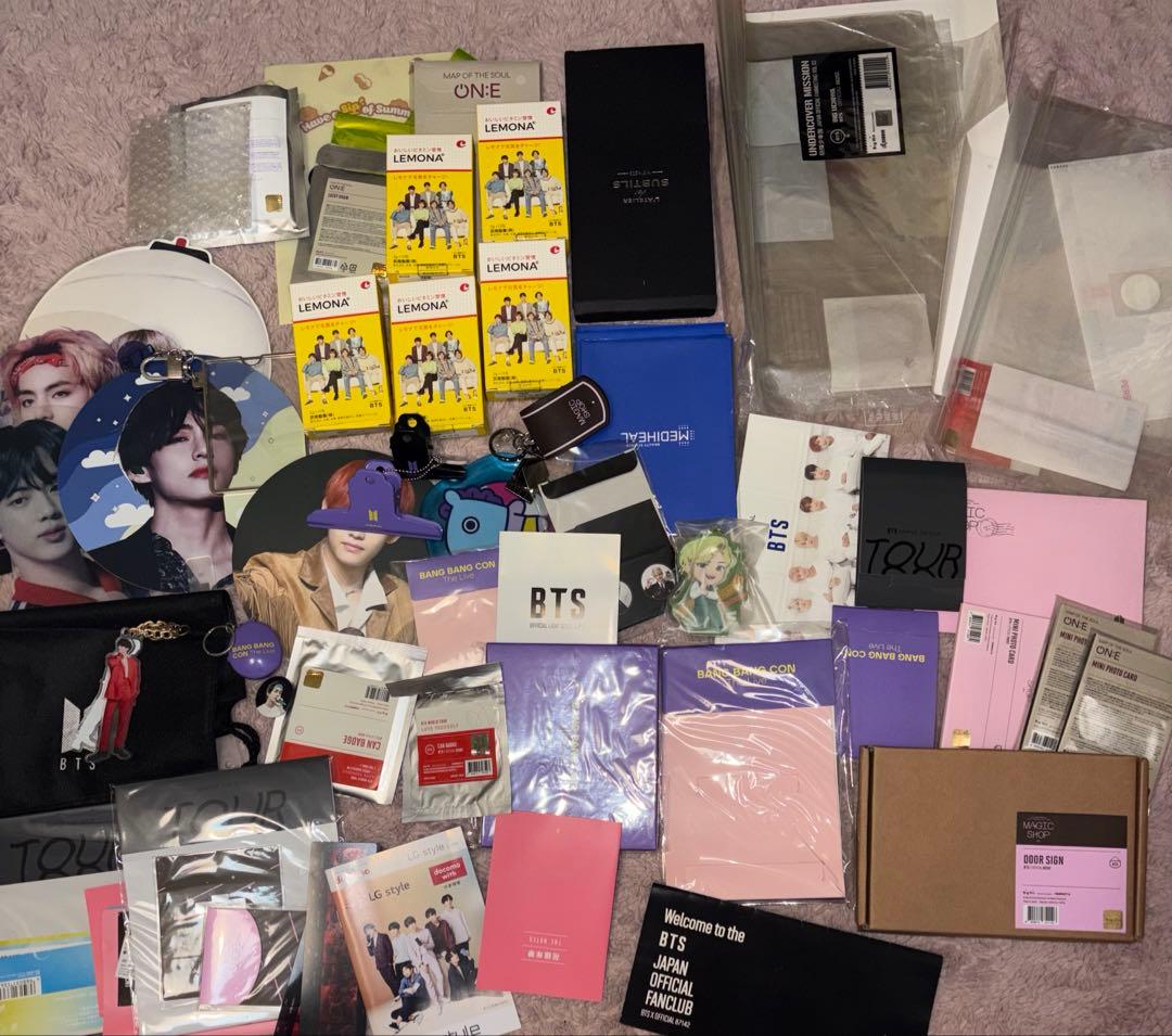 BTS グッズ アルバム うちわ セット テヒョン