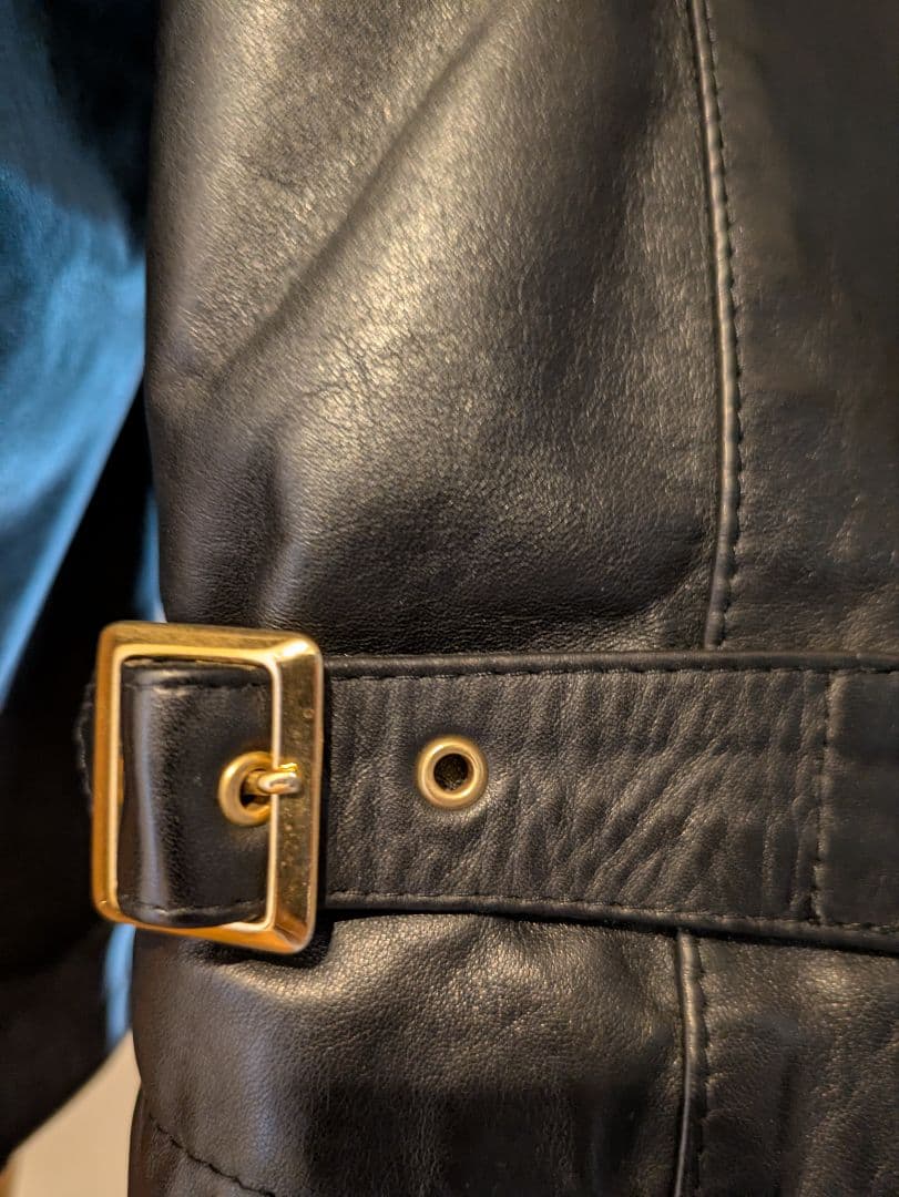 チンクアンタ　ホースレザーライダースジャケット