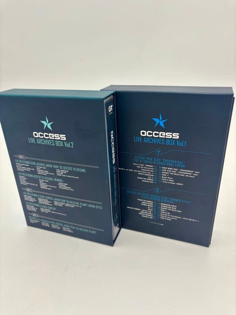 ミュージック ACCESS LIVE ARCHIVES BOX Vol.1 & 2