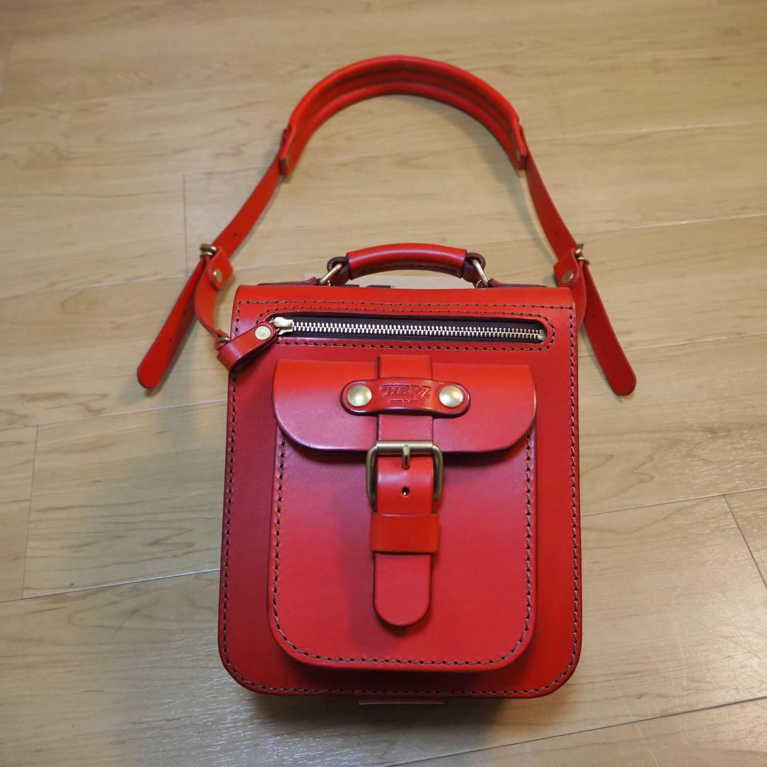 HERZ 立体ポケット付き2wayショルダーバッグ(A-19-H) ヘルツ