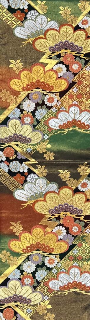 振り袖　フルセット　長襦袢付　落款入り　成人式　手描き　689