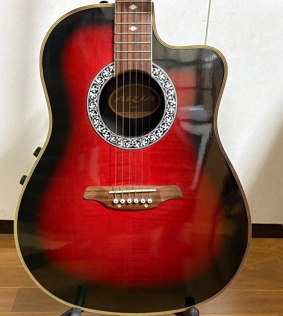 Y【中古品】ARIA AMB-35(RS) 電池不要のエレアコ アリア