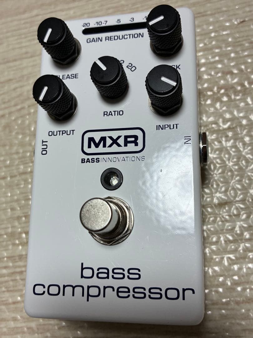 MXR bass compressor ベースエフェクター