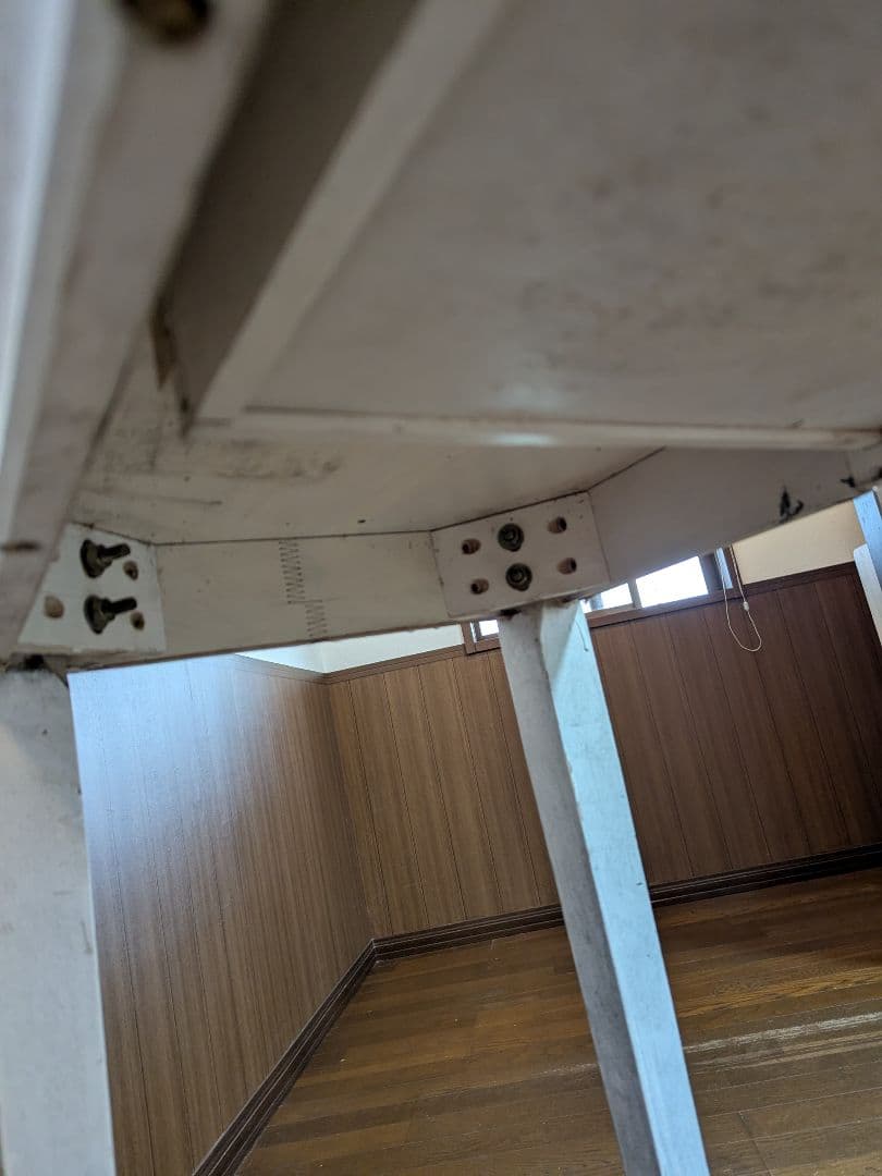 ス*ュ様 シャビーシック アトリエテーブル 幅120 PCデスク カフェ アンテ