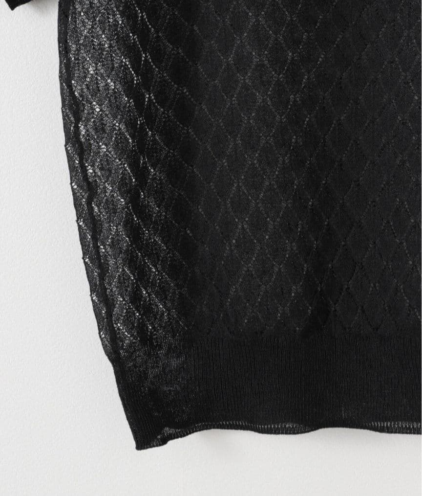 【新品未使用タグ付き】スピックアンドスパン　プロヴォーク　シアーニットポロ