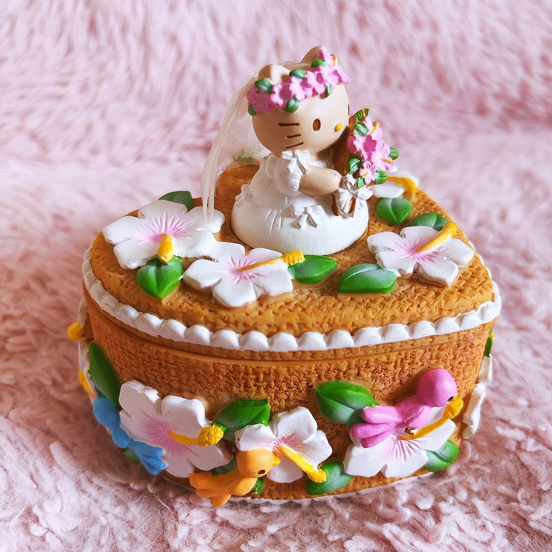 希少レア　ハローキティ　リングケース　ハワイ　ウェディング　vivitex