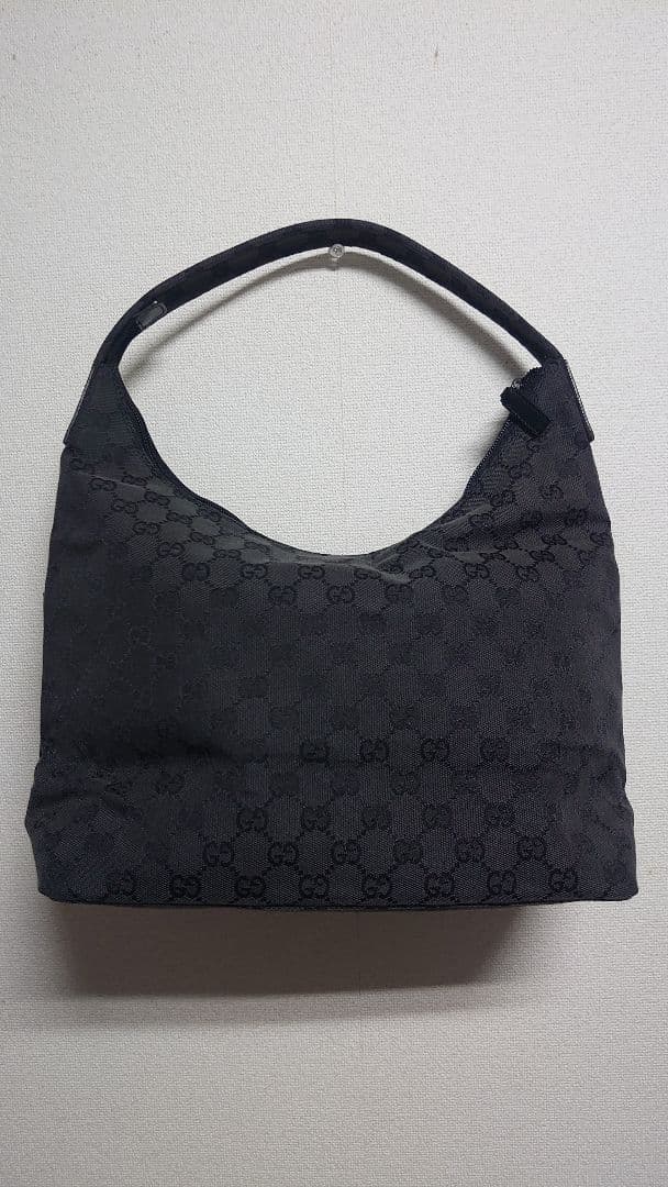 ☆ 美品 グッチ GG柄 ワンショルダー ブラック