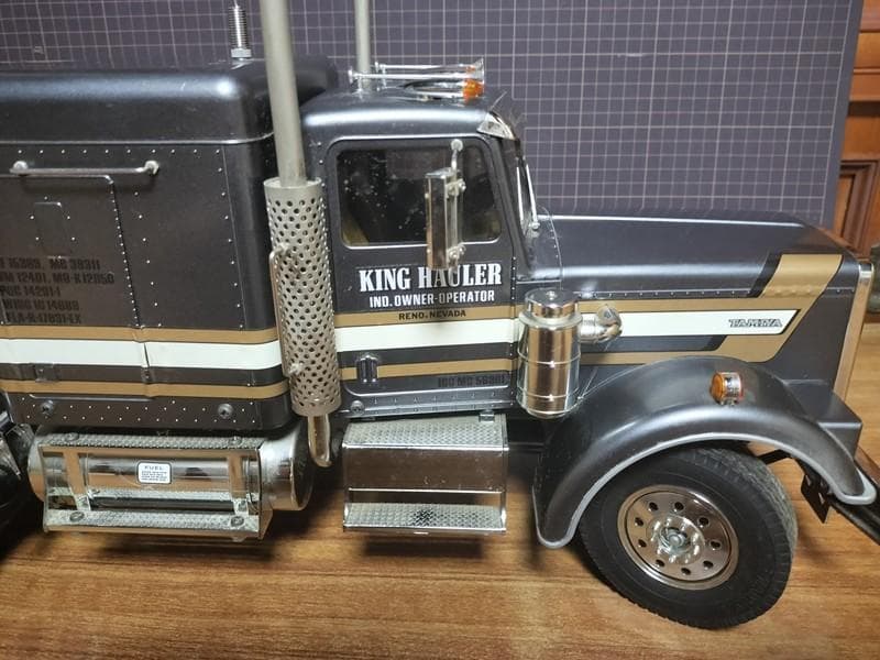 し*ん様 タミヤ 電動RC 1/14　レーラーヘッド キングハウラー メタリック