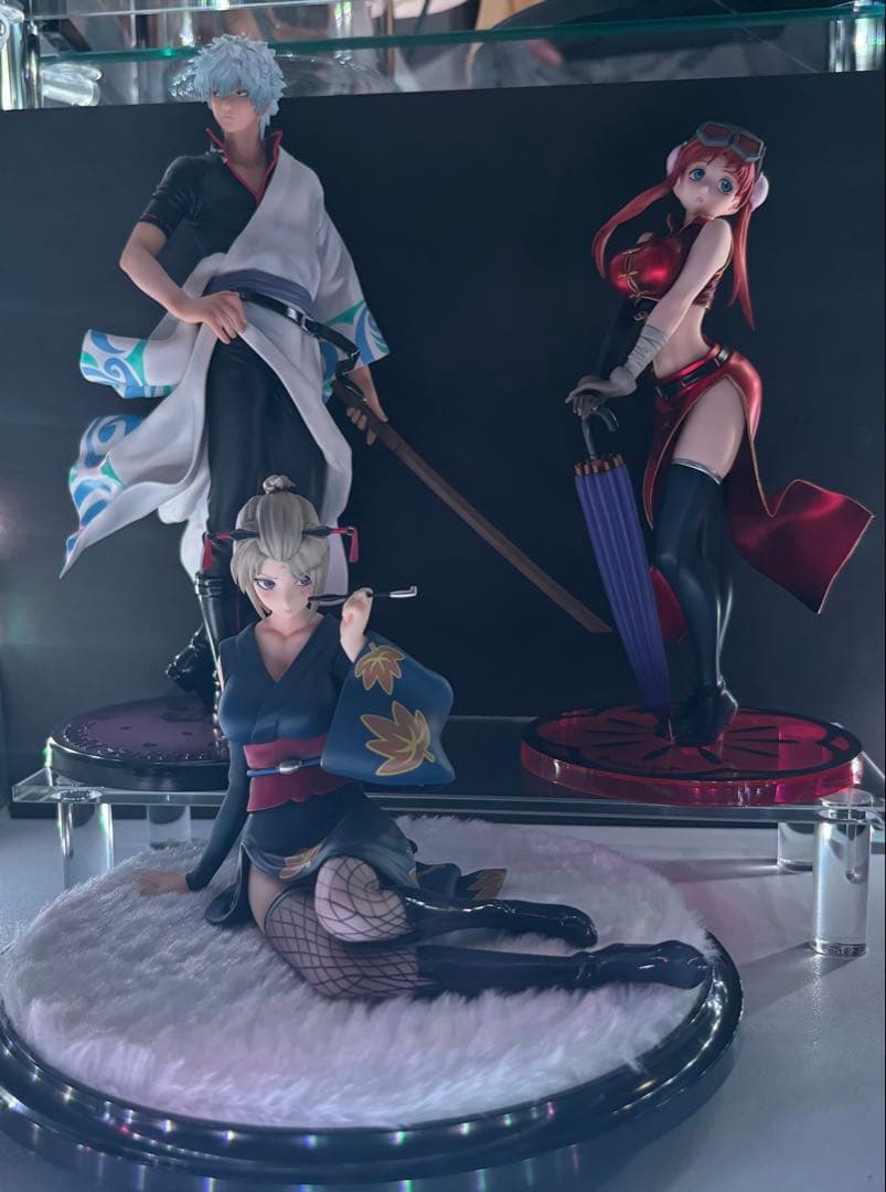 G.E.M.シリーズ　銀魂　坂田銀時　神楽　月詠