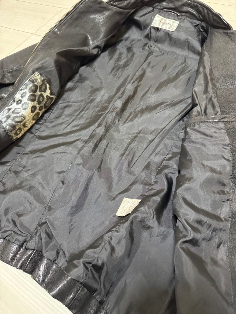 期間限定値下げ！ MORGAN HOMME 黒レザージャケット