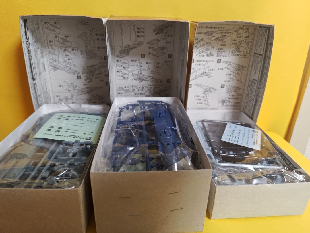 ヤマト2 プラモデル 3点セット　アンドロメダ、アポロノーム、コスモタイガーII