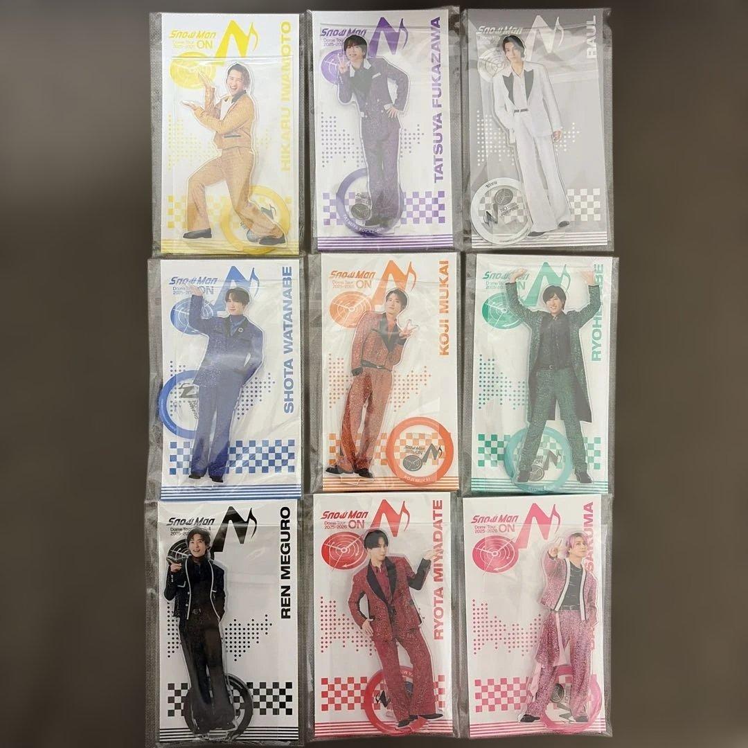 Man アクリルスタンド　全員　ON 2025ツアー　ライブグッズ