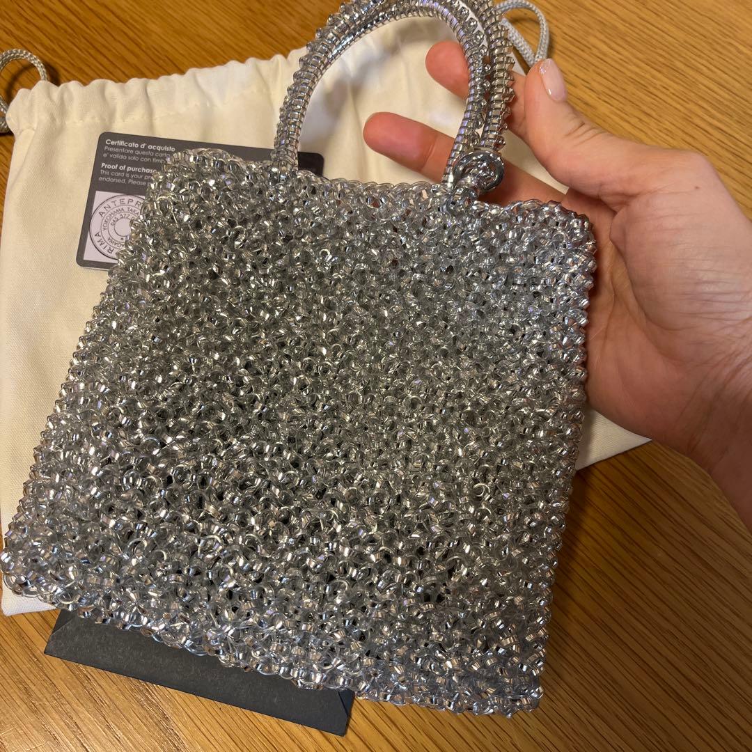 【国内正規品】 ANTEPRIMA ミニアトゥーラ シルバー　値下げ不可