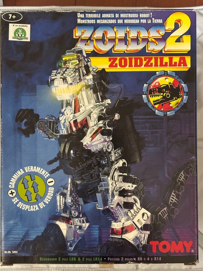 TOMY 海外版ゾイド ZOIDS2 ゴジュラス ZOIDZILLA 未開封
