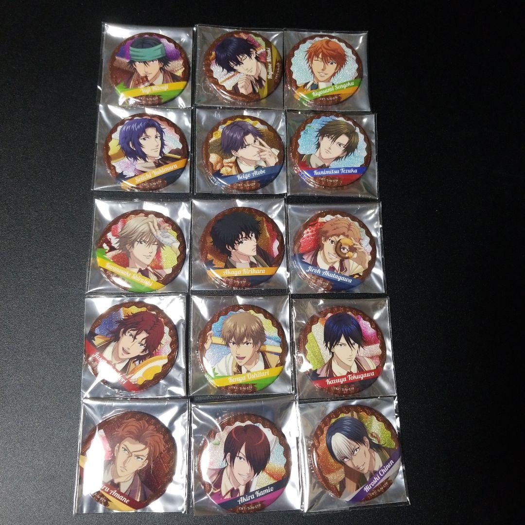 テニスの王子様　RisingBeat ホログラム缶バッジ vol.1~9 コンプ