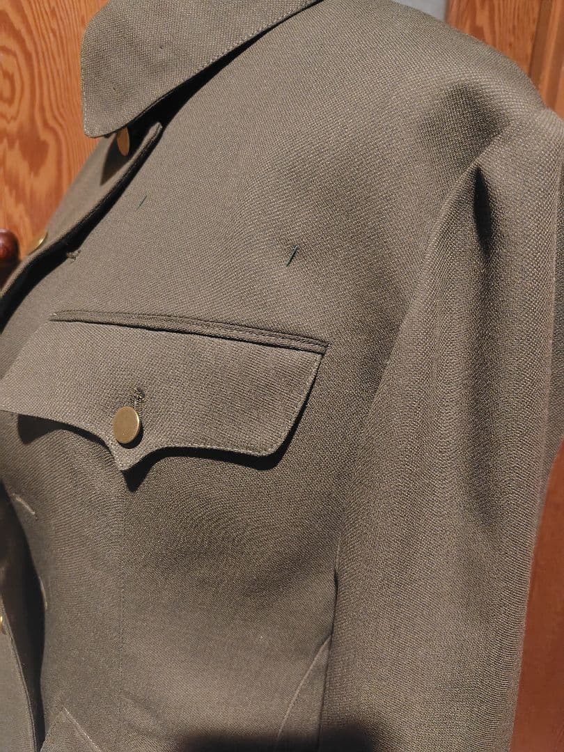 野狸製　日本陸軍　昭和18年制定(三式)将校用夏衣