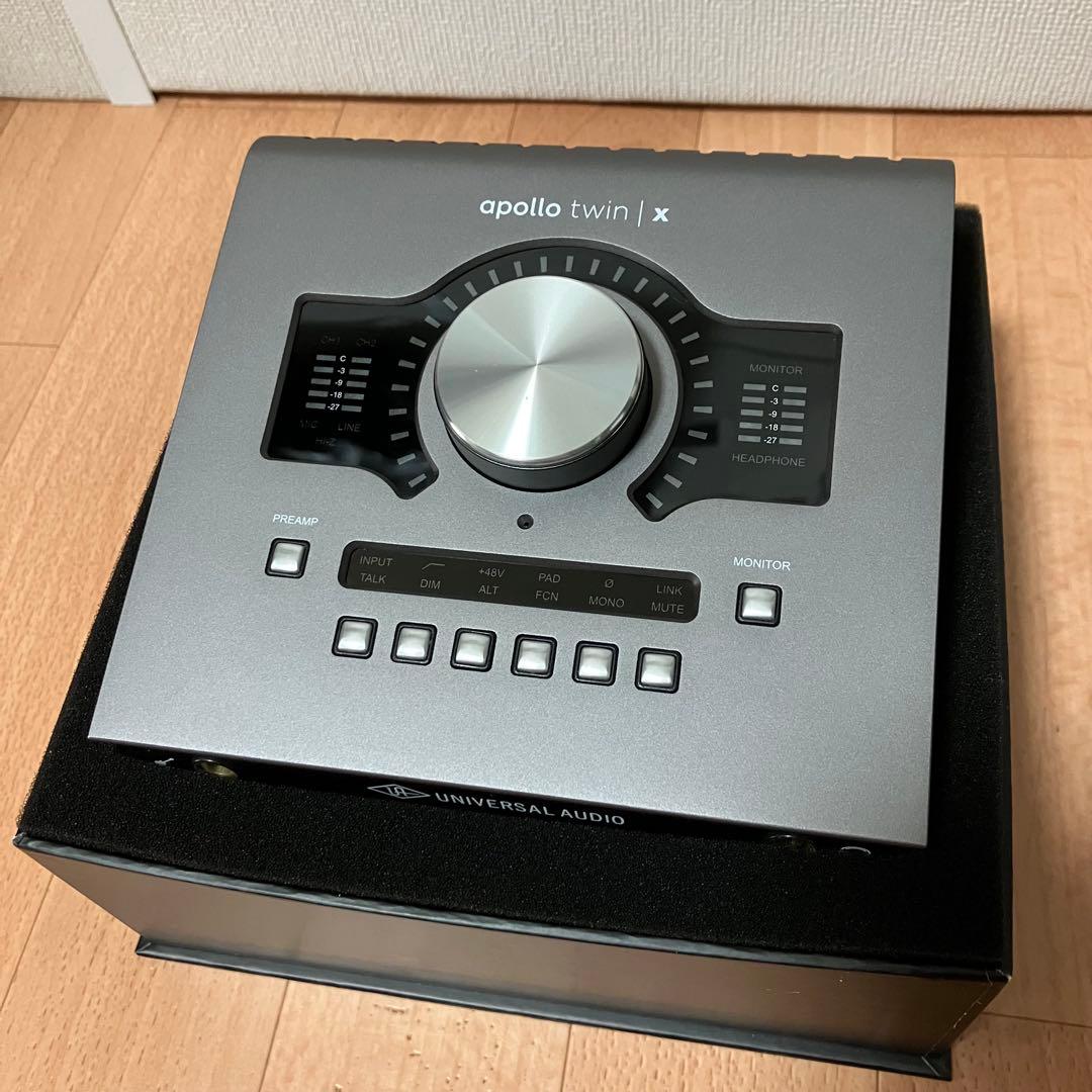 【美品】Apollo Twin X DUO Thunderbolt【早い者勝ち】