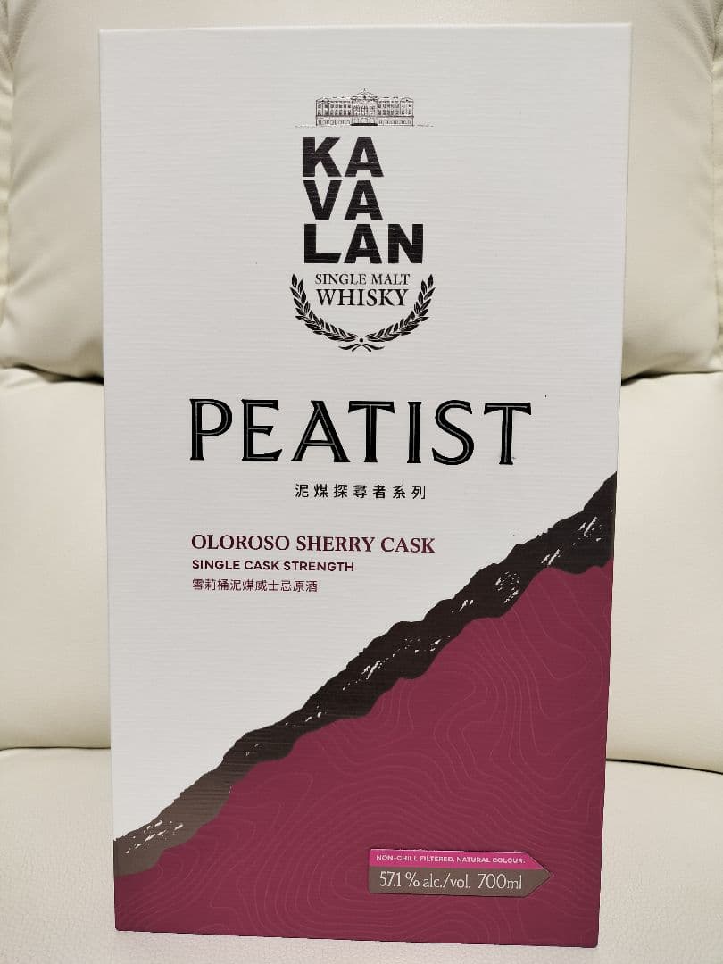 カバラン Peatist ピーテッド バーボン シングルモルトウイスキー 台湾